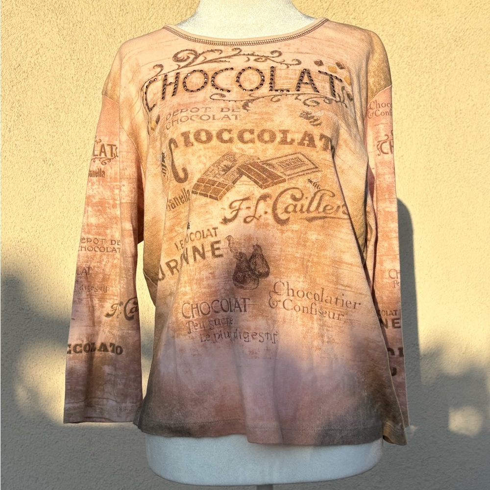 Cactus Cream Long Sleeve Top